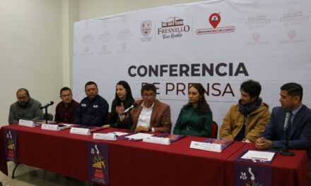 Presentan Gobierno de Zacatecas y Ayuntamiento programa del 14 Festival de Cine de Fresnillo 2022