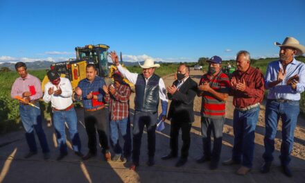 En Buenavista de Trujillo, David Monreal inicia la transformación de las carreteras en Zacatecas